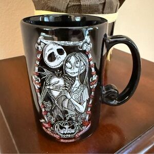 Like New Nightmare Before Christmas Black Mug